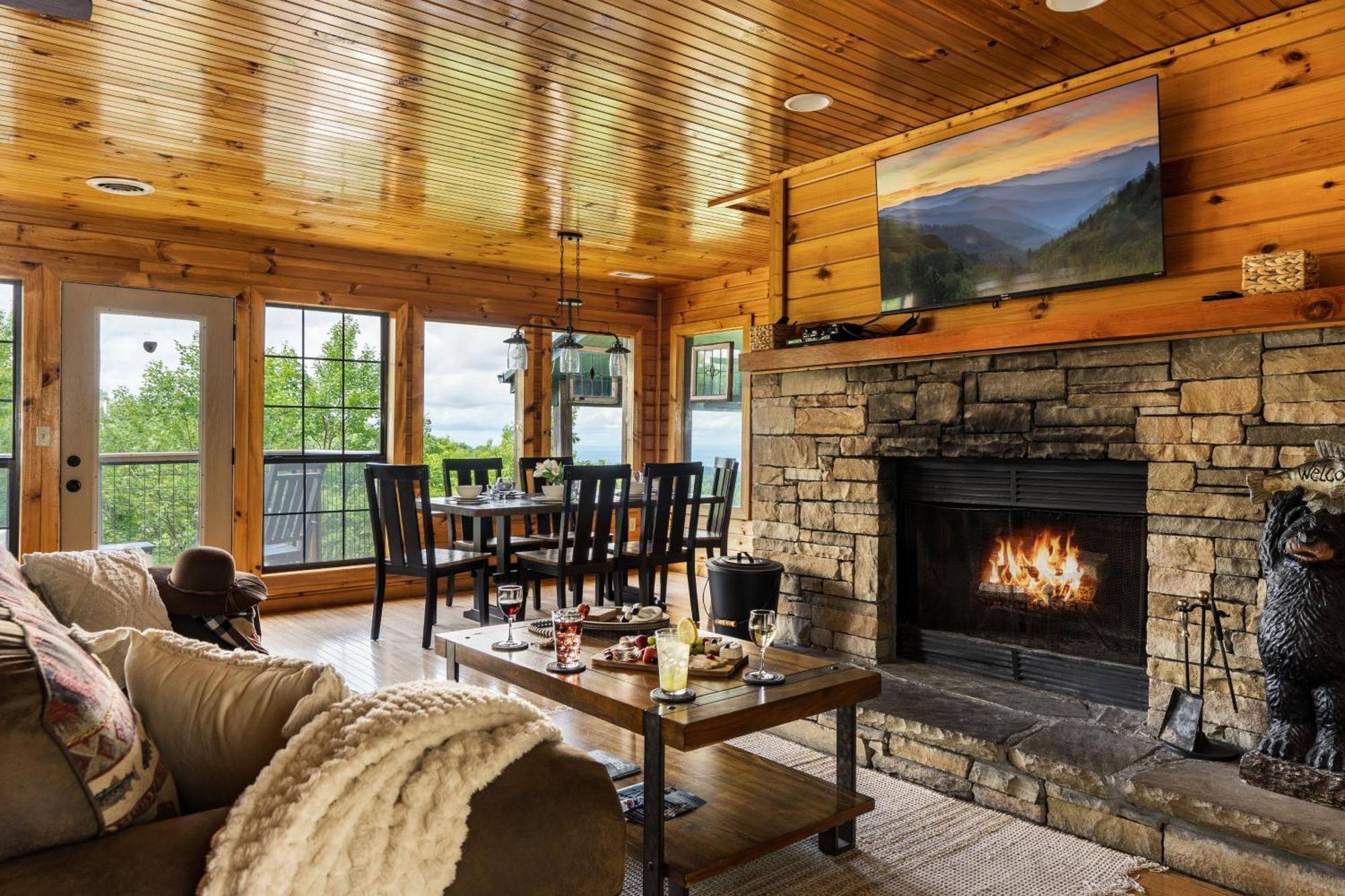 蓋特林堡Elevista - Quaint&Private-Views-Hottub-Pooltable-Bears-3 Clubhouse Pools别墅 外观 照片
